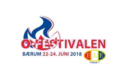 Hedda på 8.plass i O-festivalsprinten